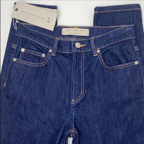 Mark Jacobs High-Rise Ella Skinny Jeans 27 - Picture 6 of 7